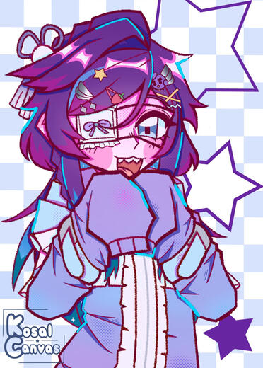 Fanart of Banzion Hakka from Holostars EN